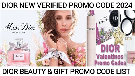 canada dior promo code|dior promo code 2024.